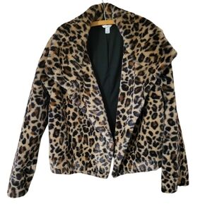 EST. 1946 Cheetah Velvet Blazer Jacket